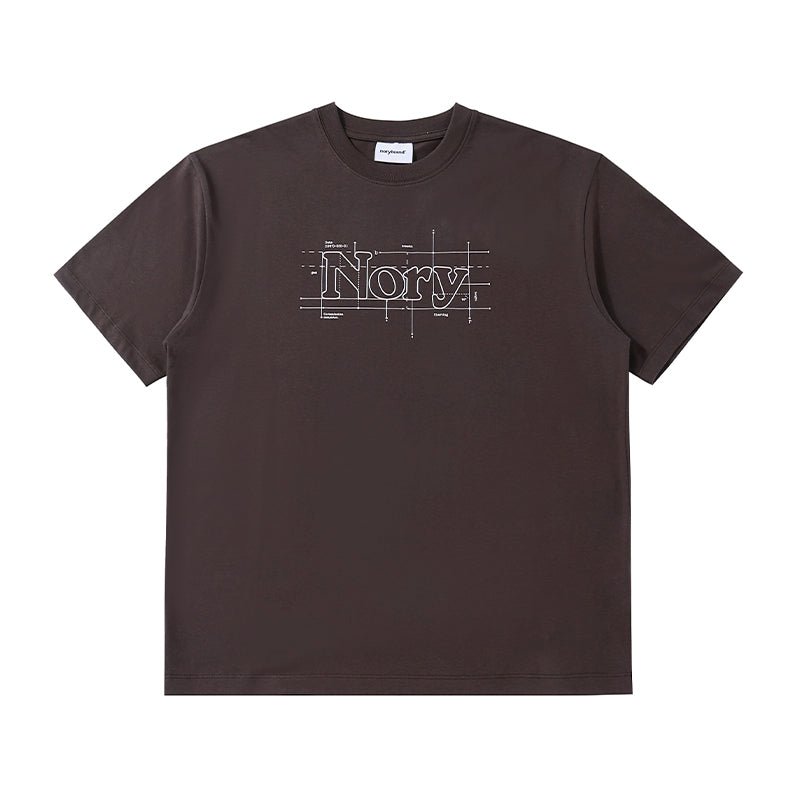 ロゴプリント クルーネックTシャツ N051413