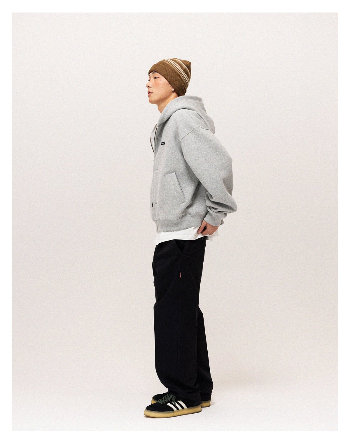 STRAIGHT CASUAL PANTS C14666
