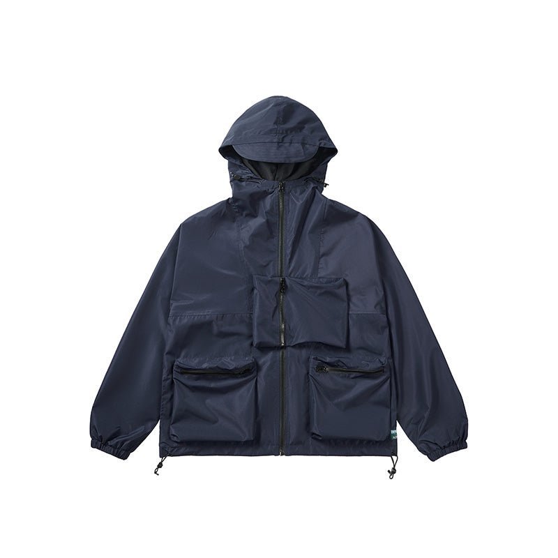 WATERPROOF MULTI-POCKET PERFORATED JACKET N93939