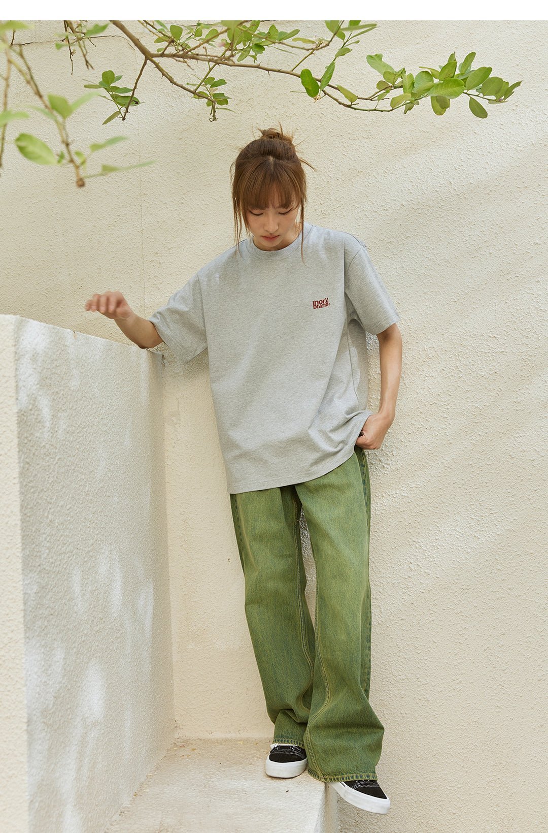 COTTON SHORT-SLEEVED T-SHIRT N77733