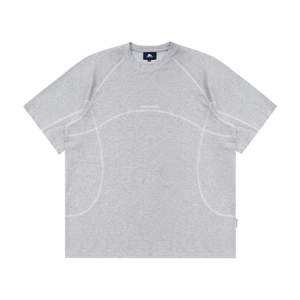 クール抗菌カジュアル万能半袖Tシャツ B08065