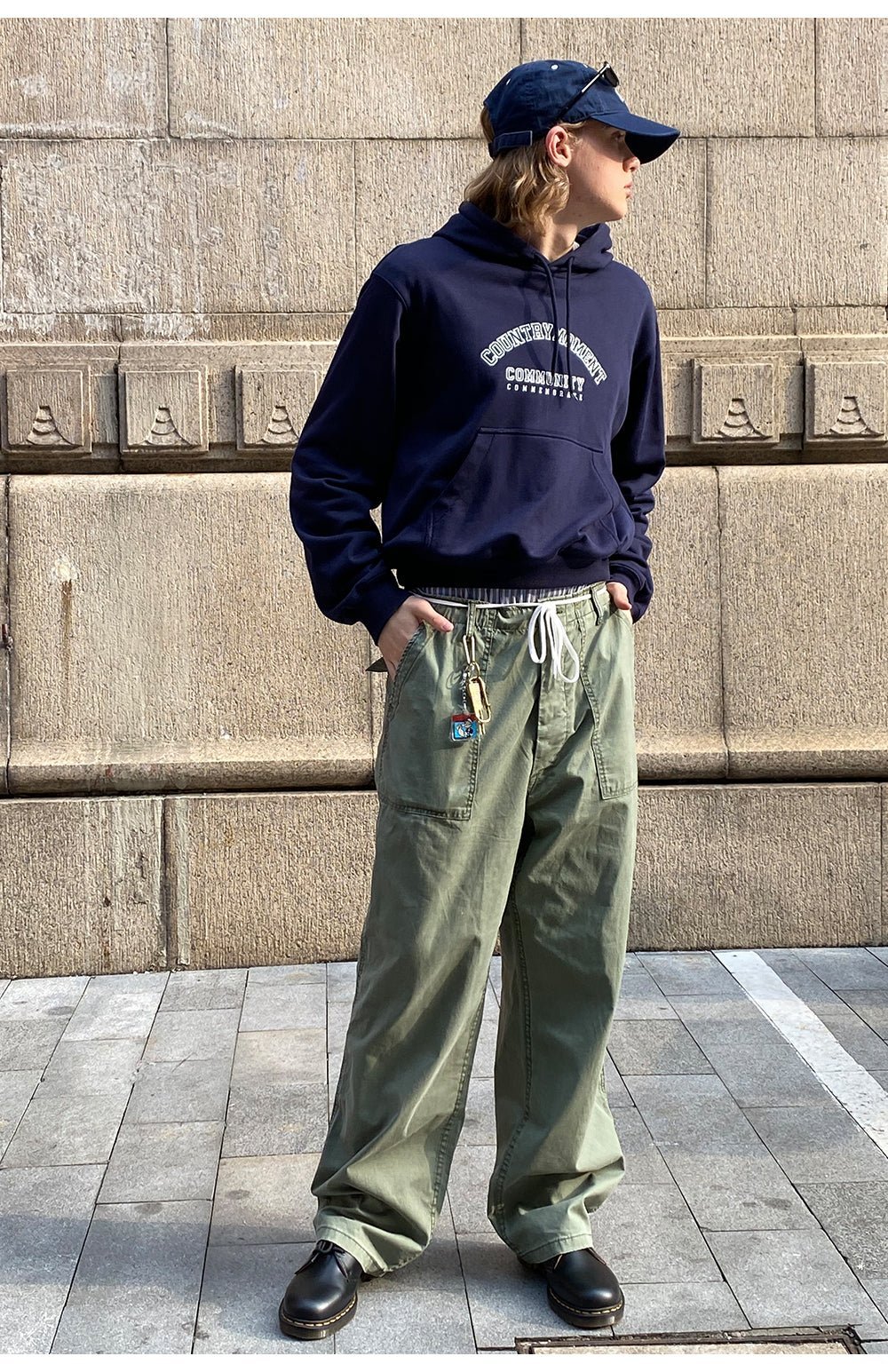 STRAIGHT-LEG WORK PANTS C90444