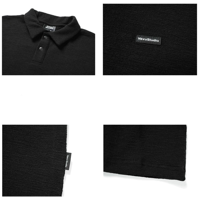 ポロシャツシンプルベーシック半袖 V06015