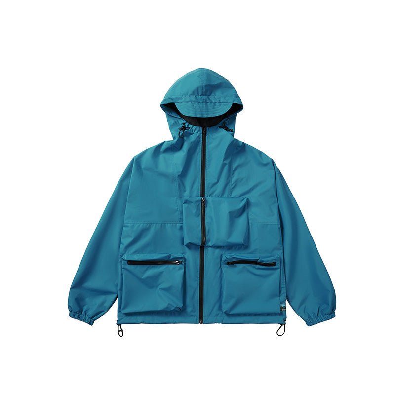 WATERPROOF MULTI-POCKET PERFORATED JACKET N93939