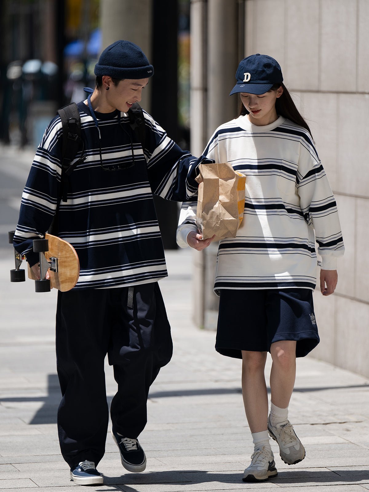 CASUAL BORDER LONG T B34322
