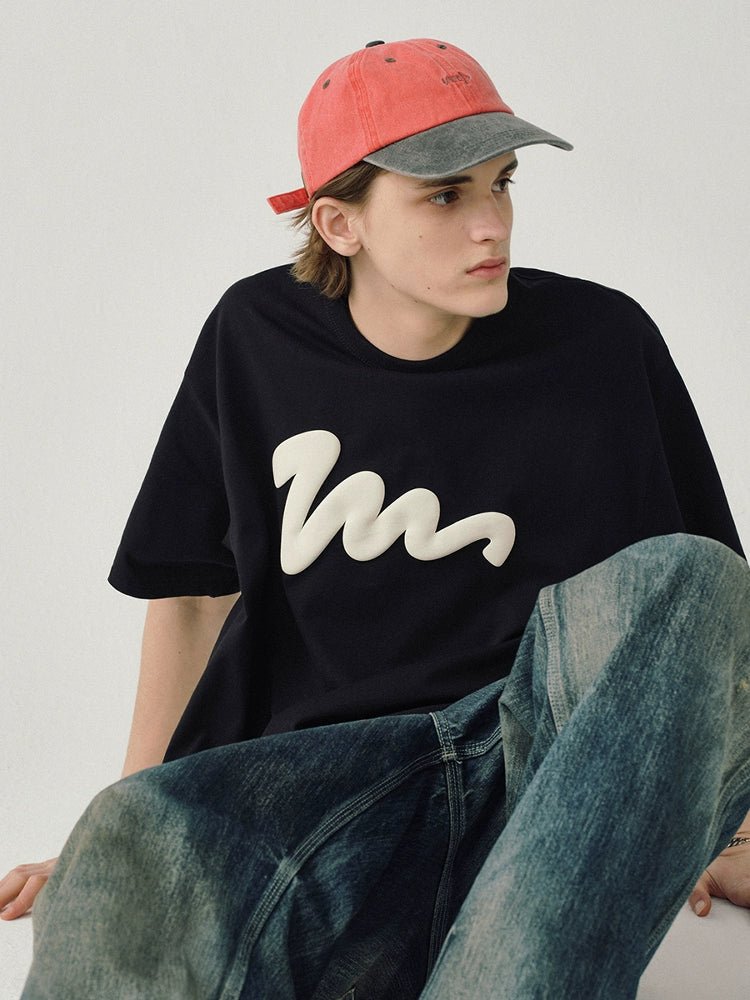 ブランドプリント半袖Tシャツ S050115