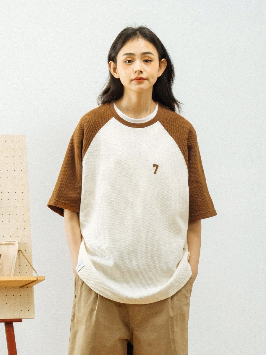 WAFFLE SHORT-SLEEVED T-SHIRT 66470