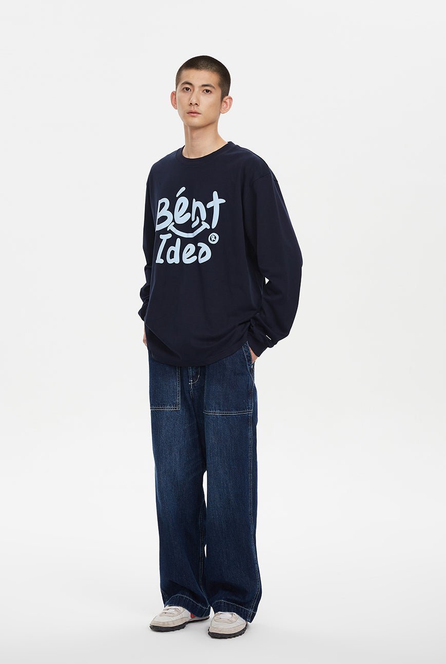 LOOSE-FITTING LONG-SLEEVED T-SHIRT B97332