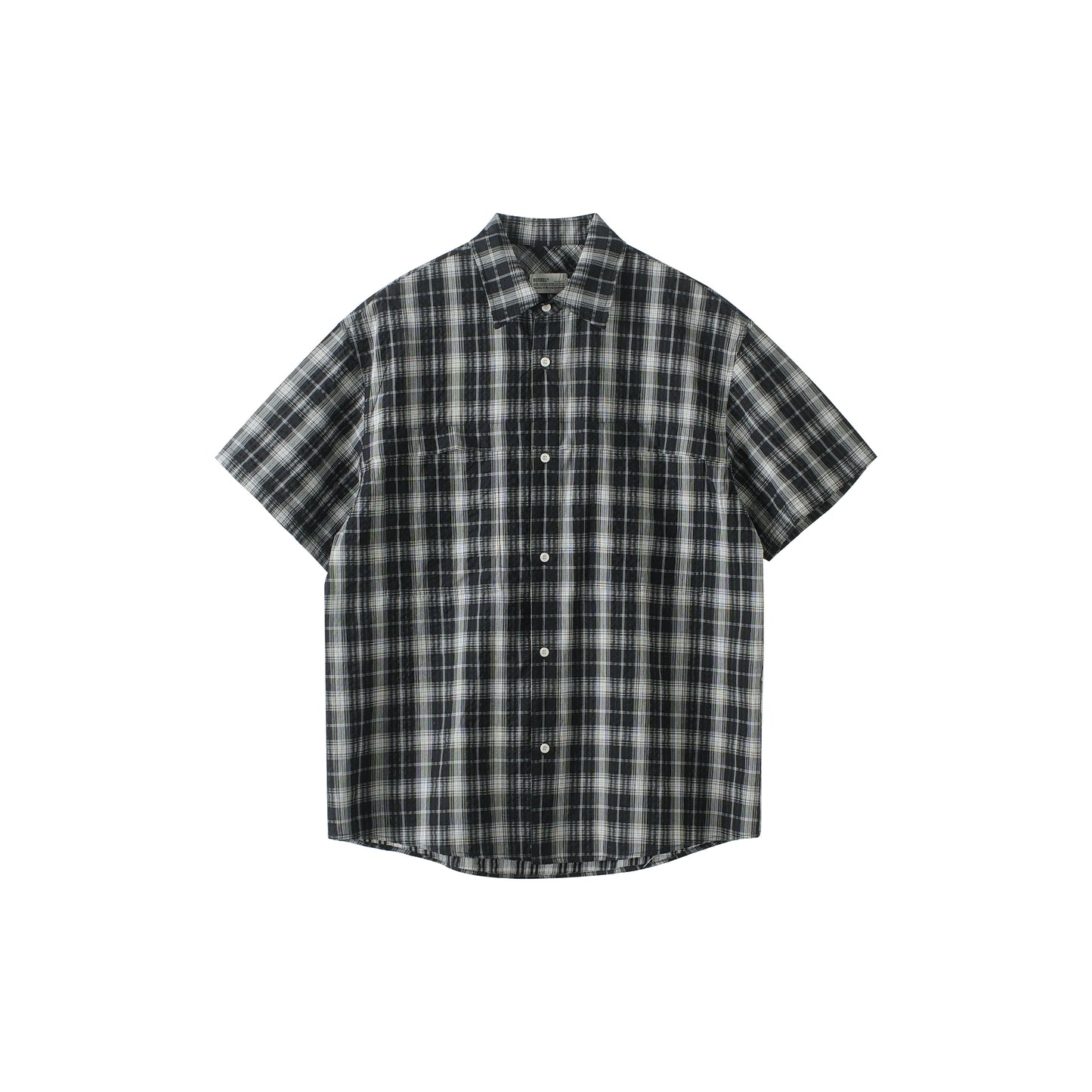 ヴィンテージコットンチェック柄シャツ B08057