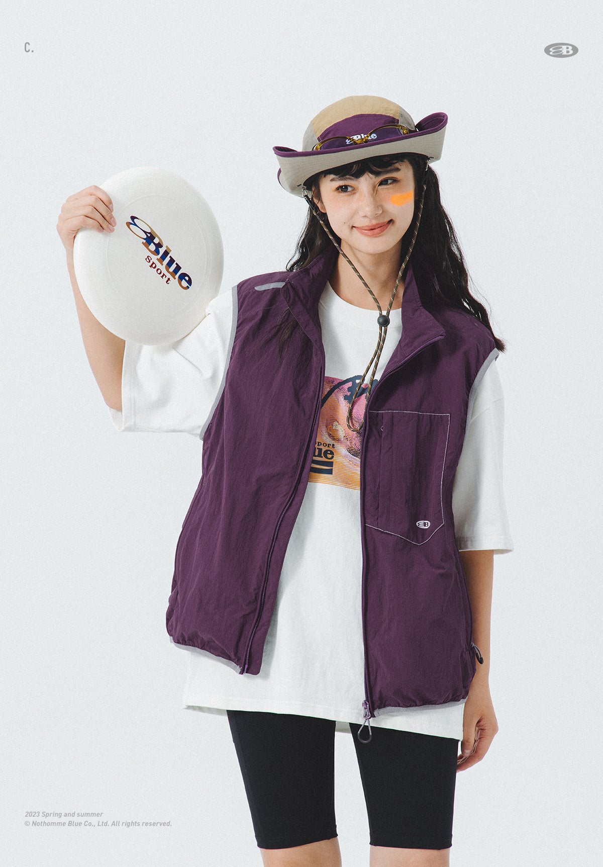 STAND COLLAR VEST JACKET N74333