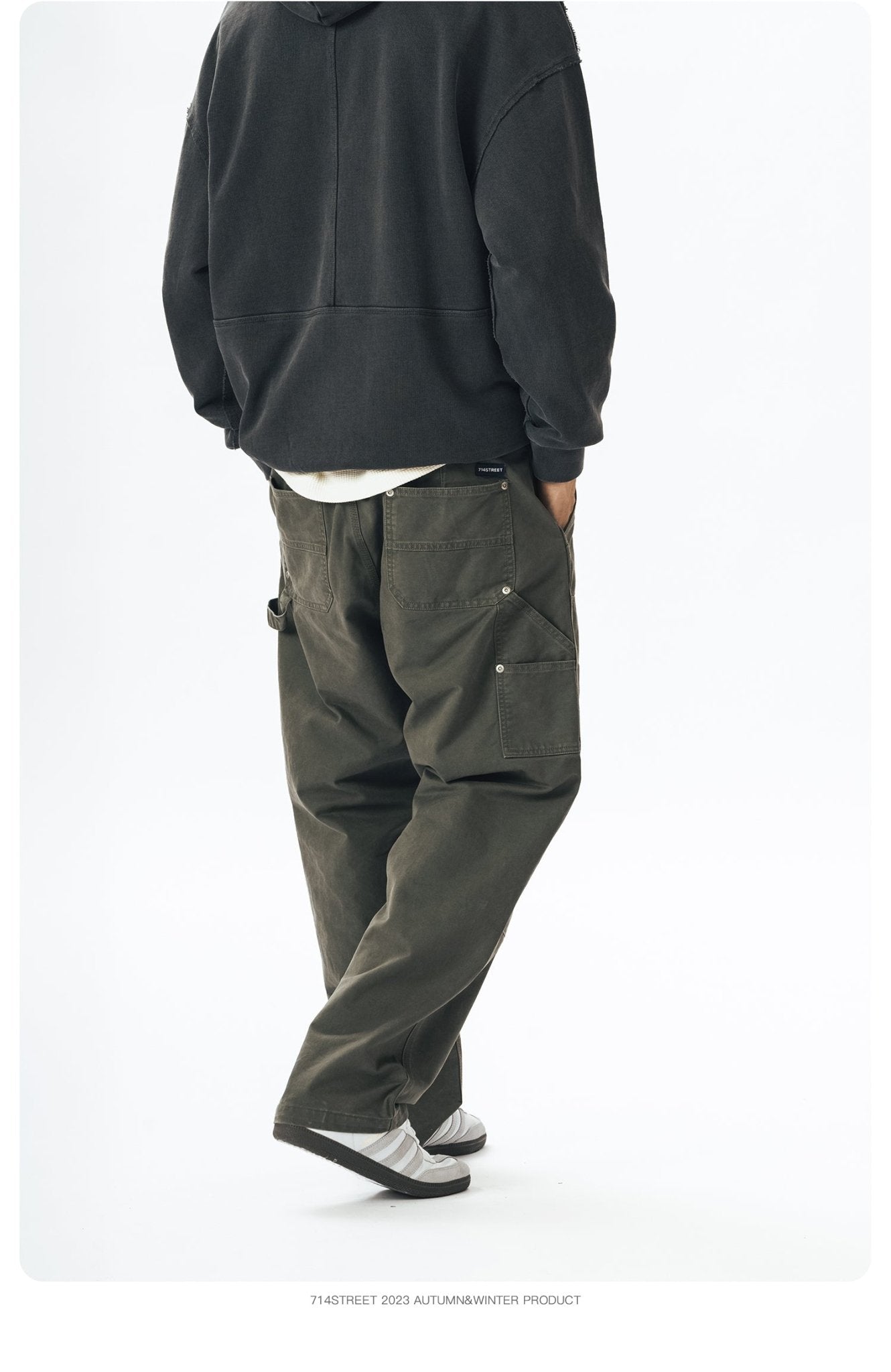 LOOSE STRAIGHT PANTS S44390