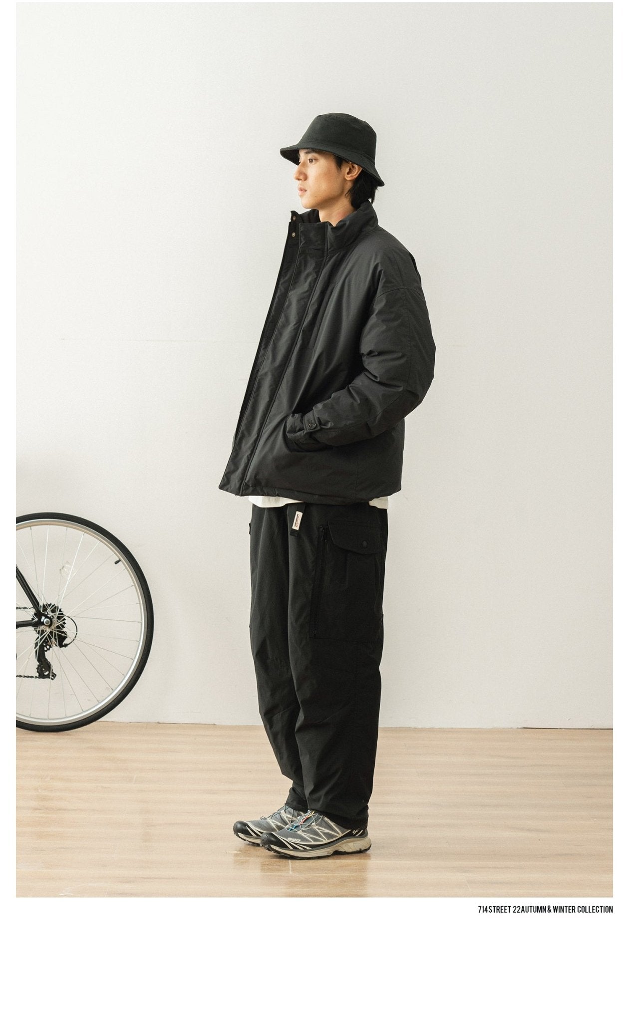 STRAIGHT CASUAL PANTS 73189