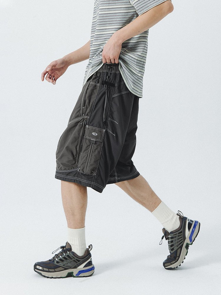UTODOOR COLOR-BLOCKING WORK SHORTS N99021