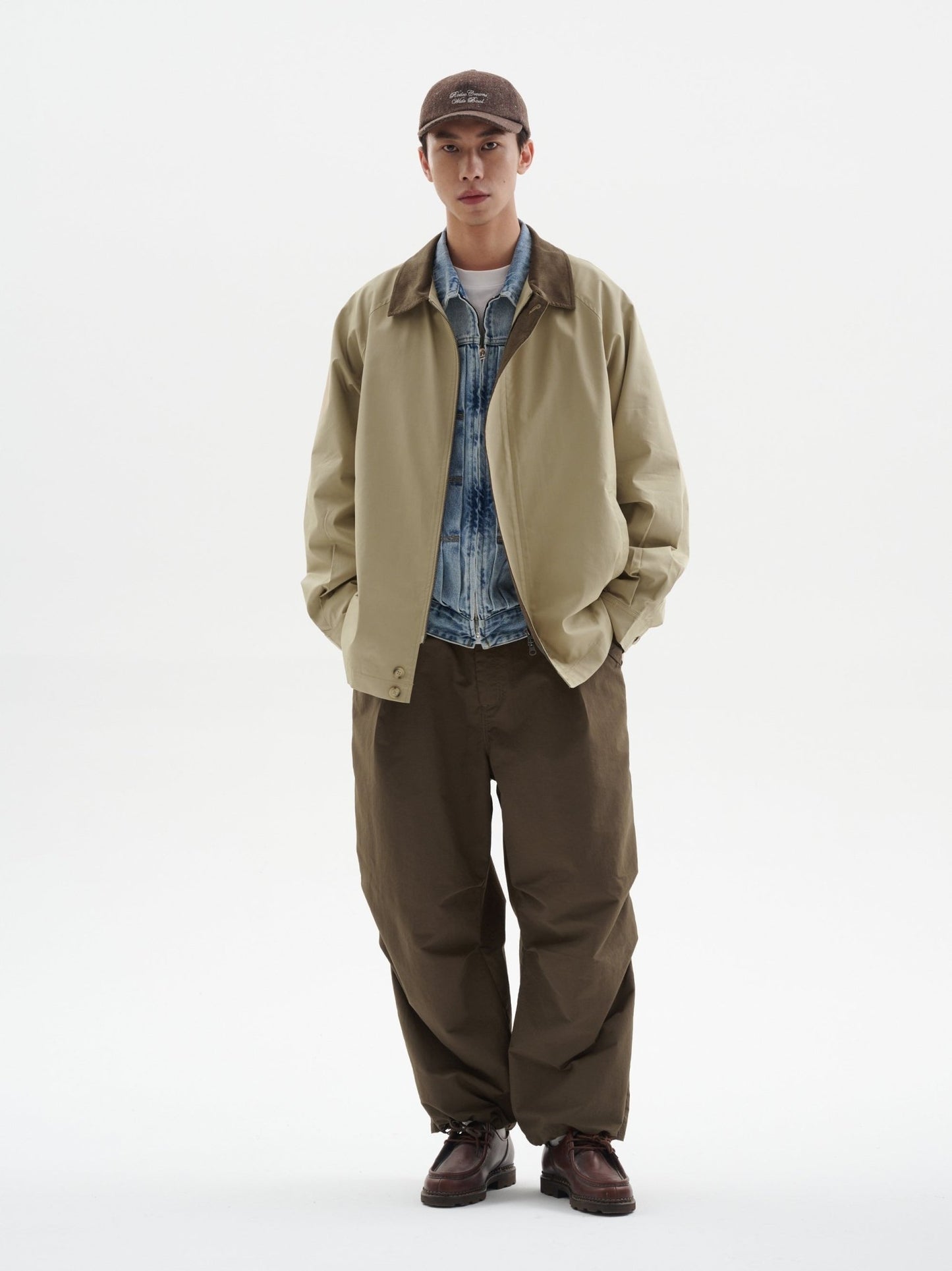 WAISTBAND CASUAL PANTS STRAIGHT B87229