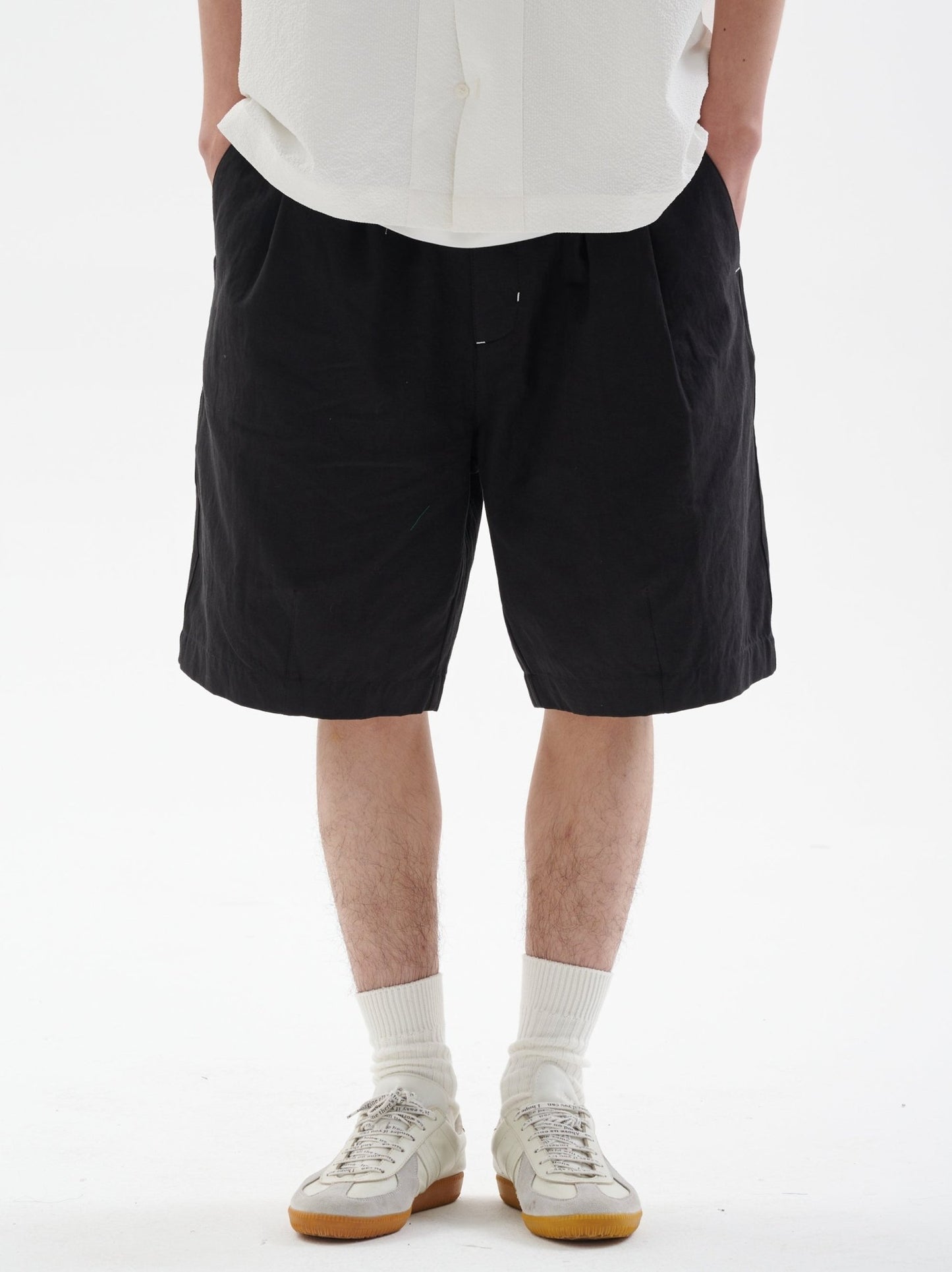 STRAIGHT CASUAL PANTS 5' LENGTH B98996