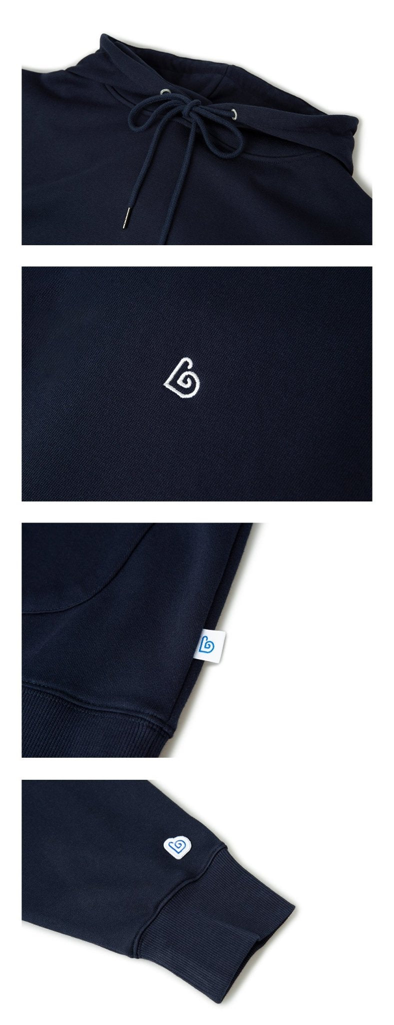 LONG SLEEVE PULLOVER HOODIE B95055