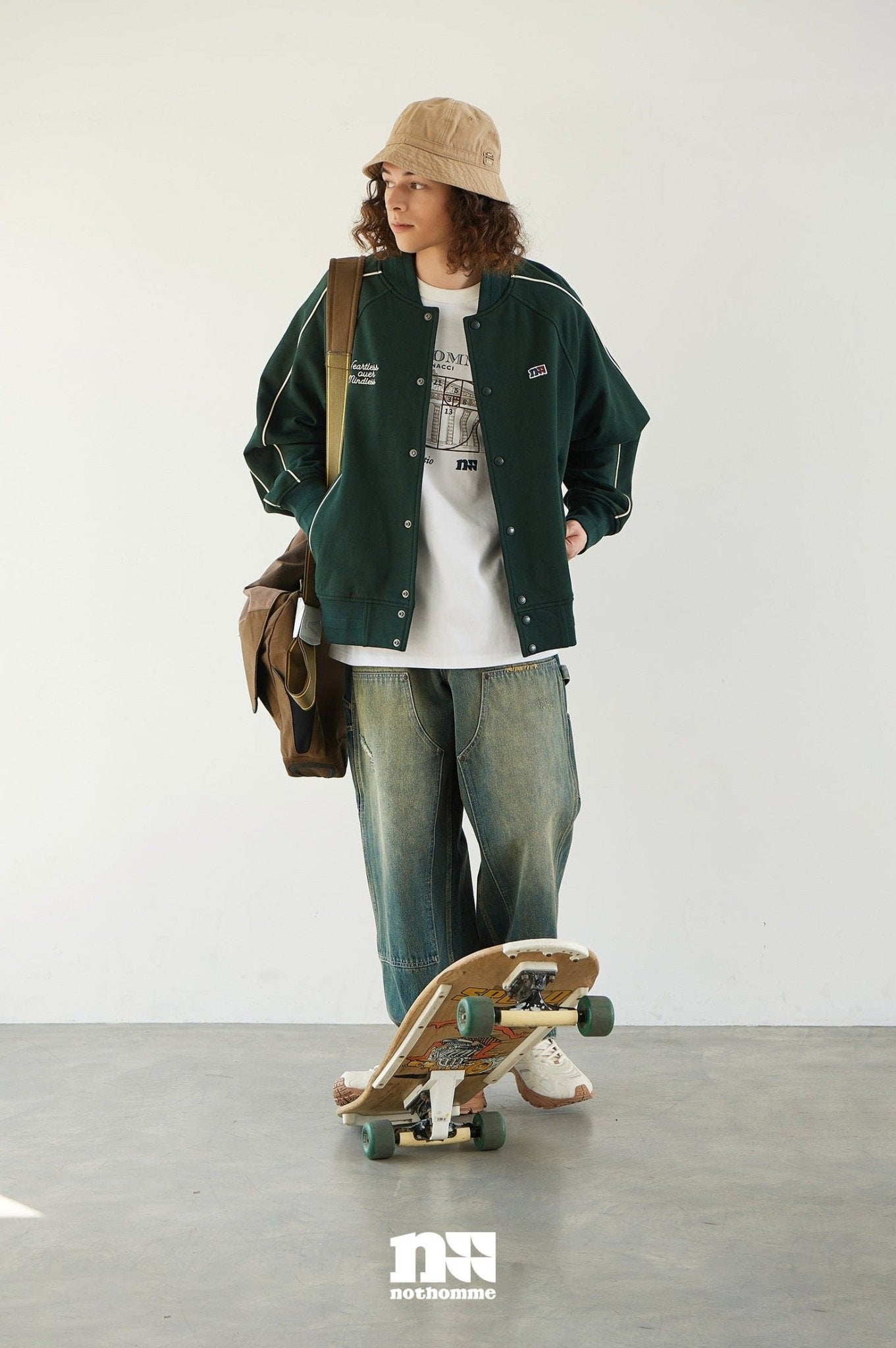BASEBALL SWEATER JACKET N92888