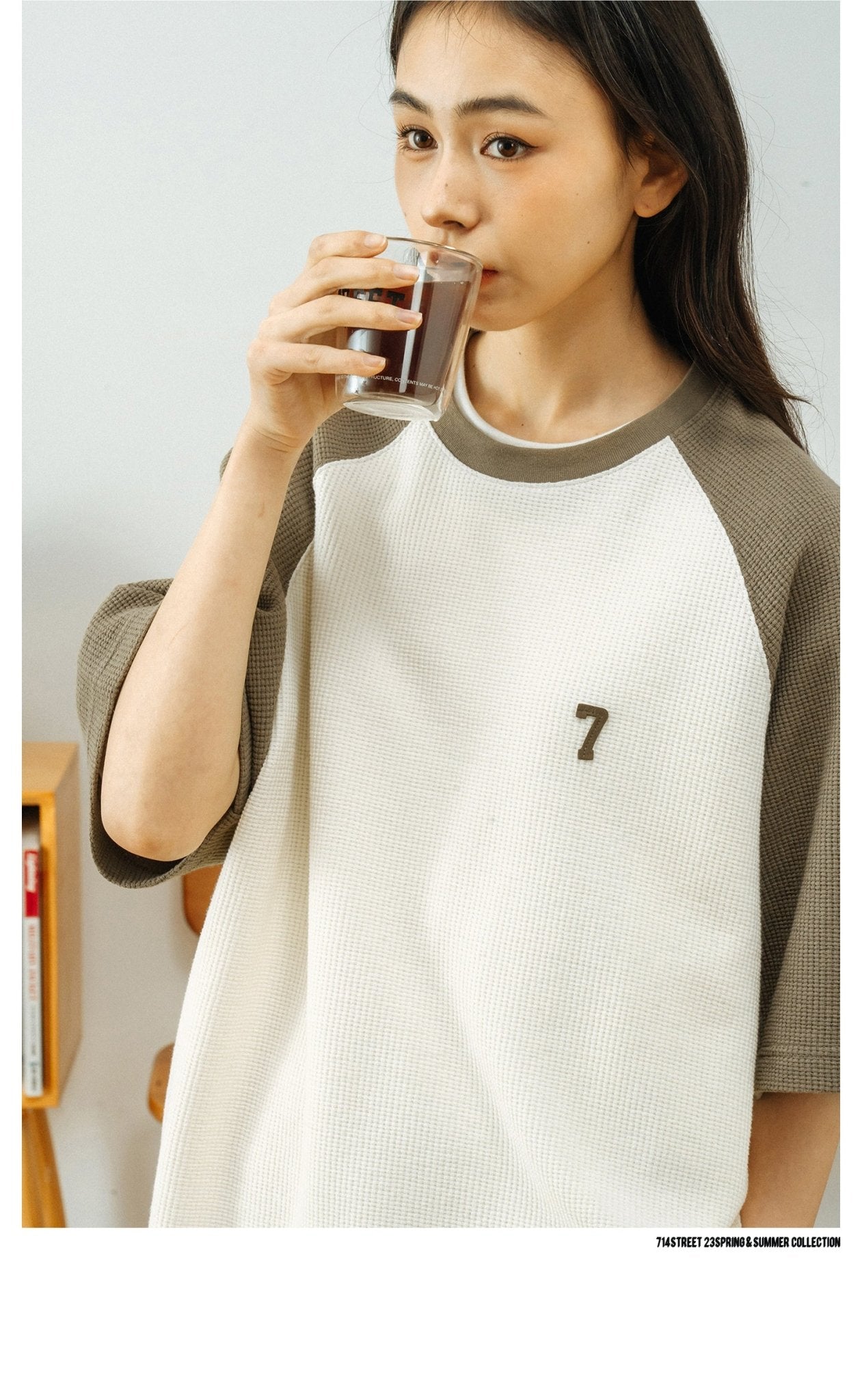 WAFFLE SHORT-SLEEVED T-SHIRT 66470