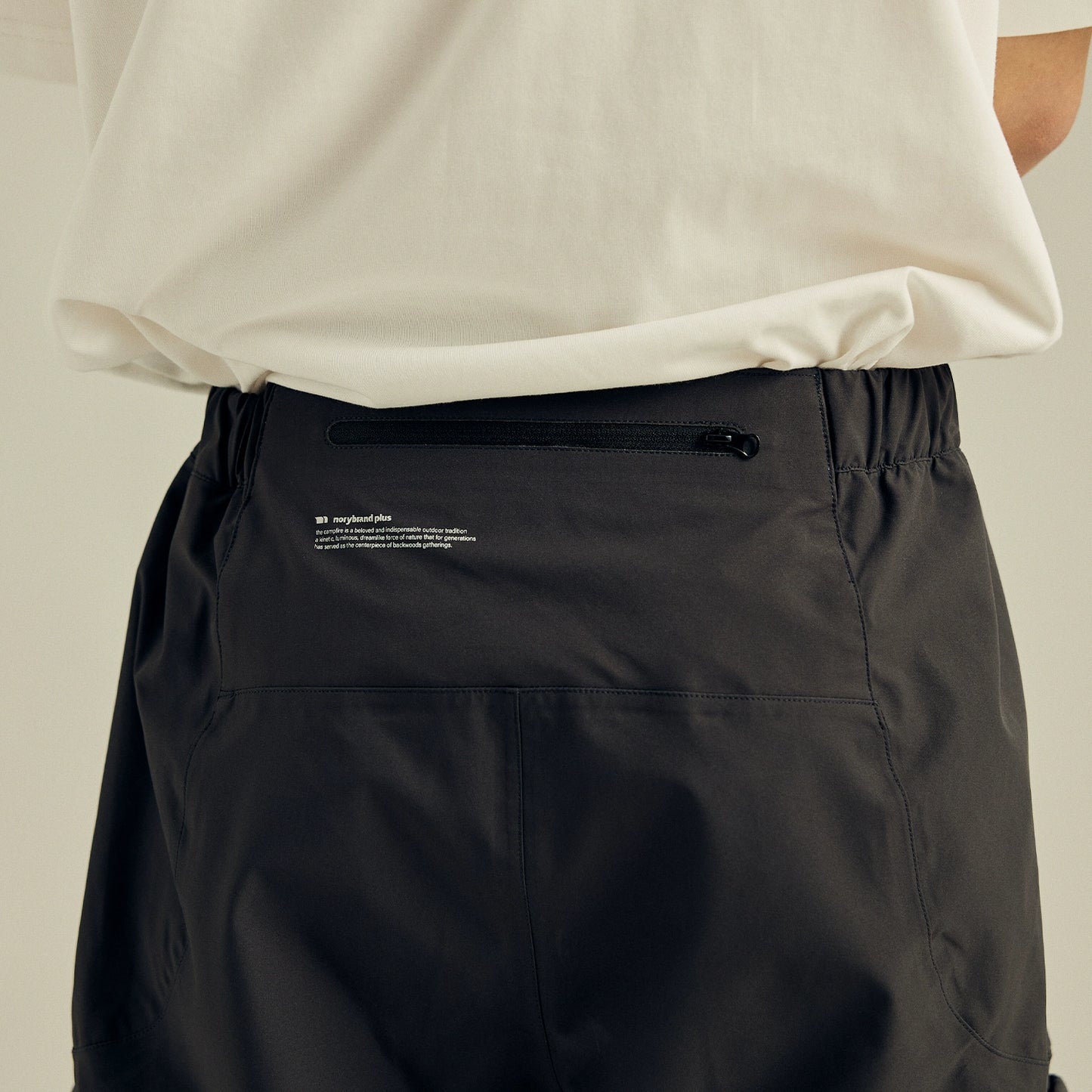 PLEATED ADJUSTABLE LEG WORK PANTS WATERPROOF N39044