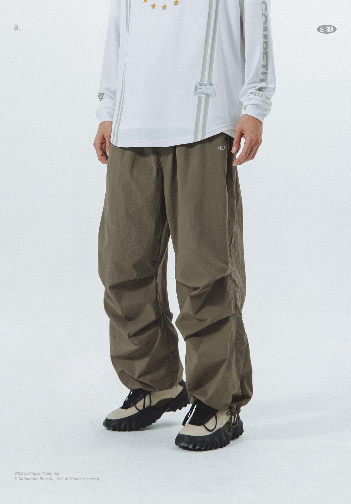 FUNCTIONAL WIND PARACHUTE PANTS N47482