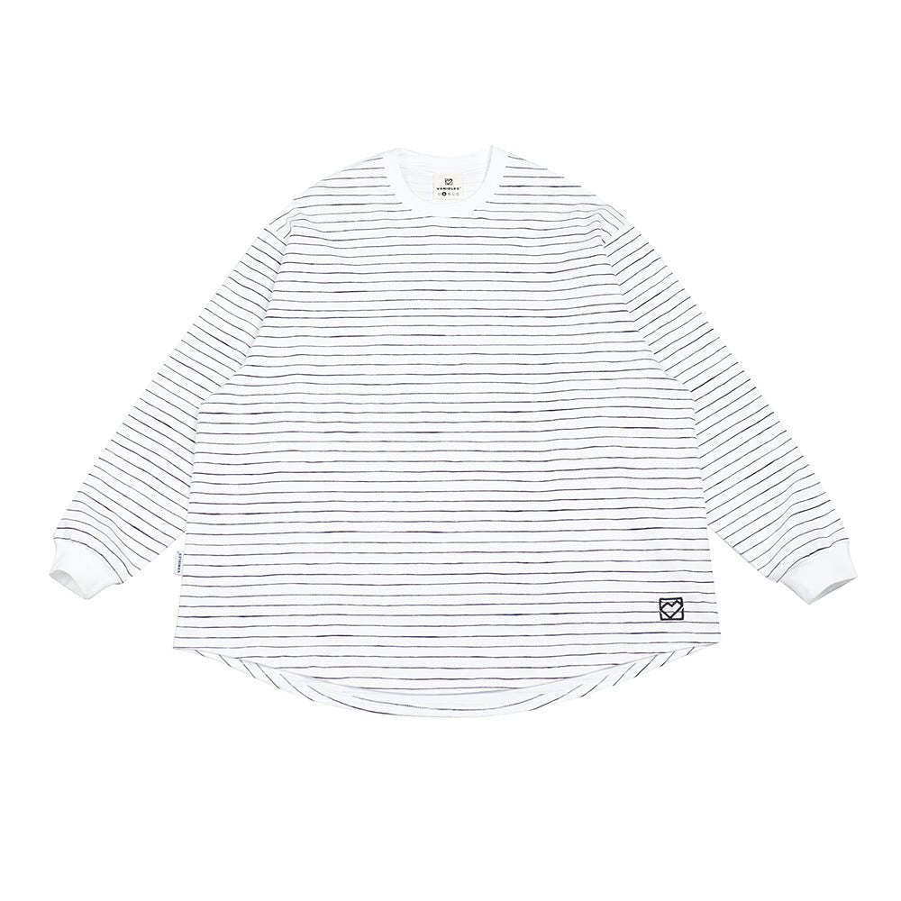 STRIPED LONG-SLEEVED T-SHIRT V92821