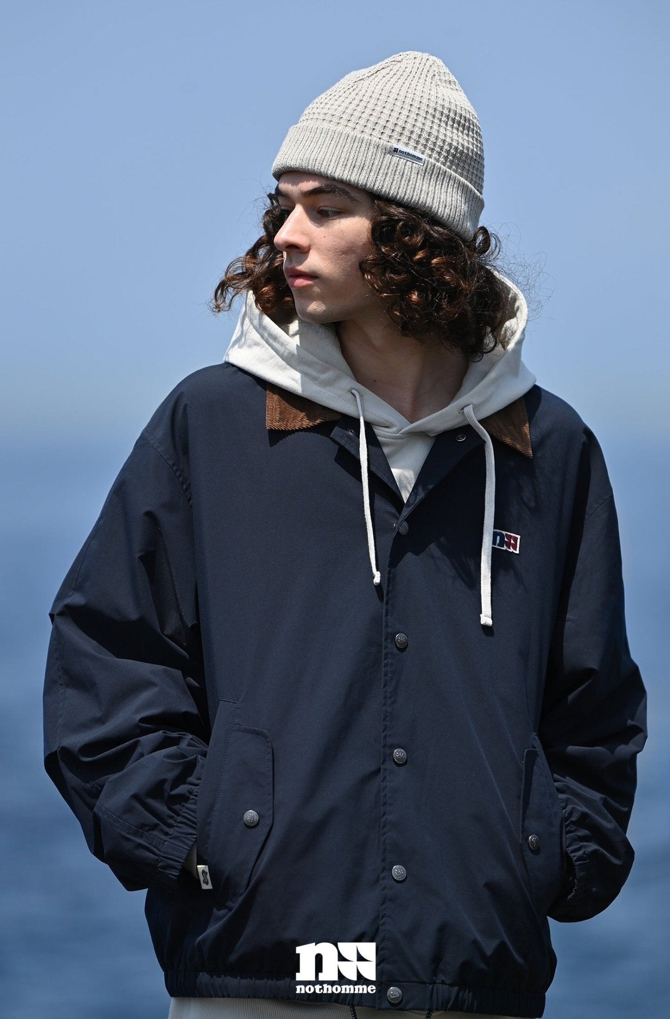 CORDUROY LOOSE HUNTING COACH JACKET N46994