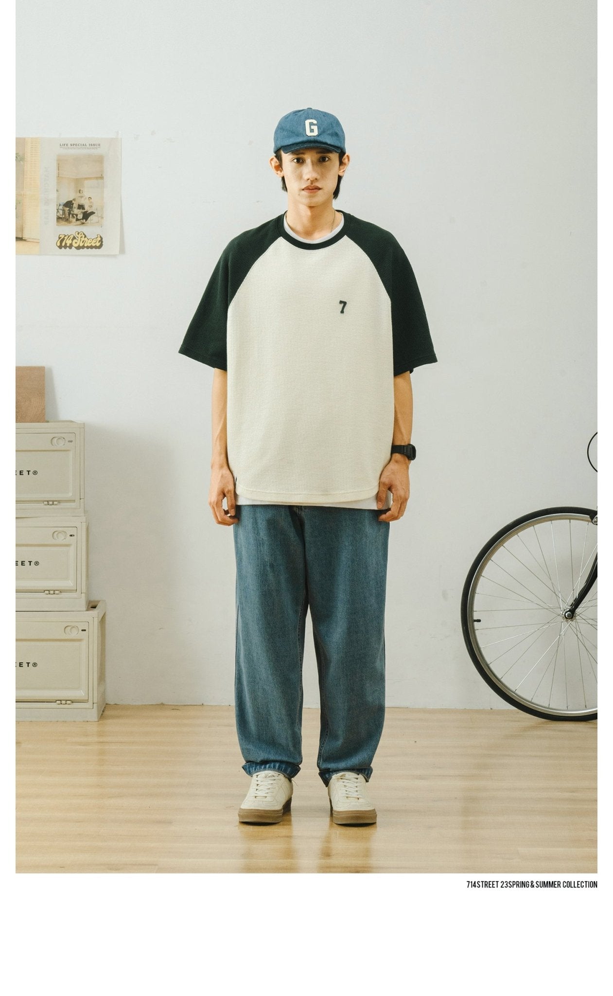WAFFLE SHORT-SLEEVED T-SHIRT 66470
