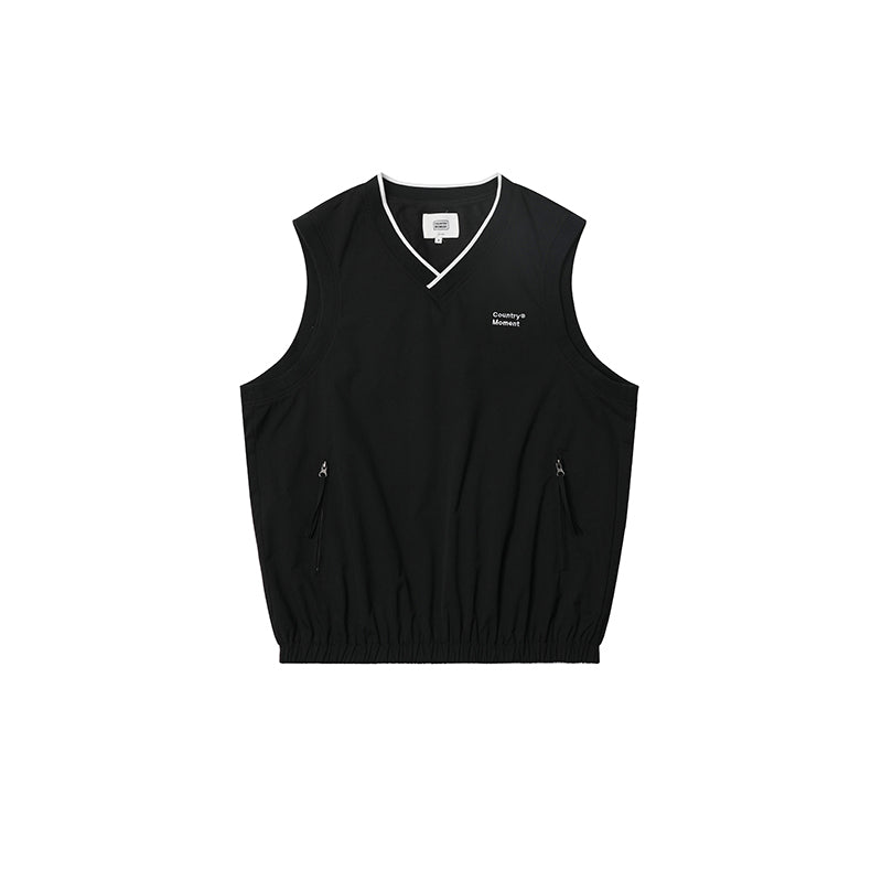 SLEEVELESS VEST JACKET CHECK C63898