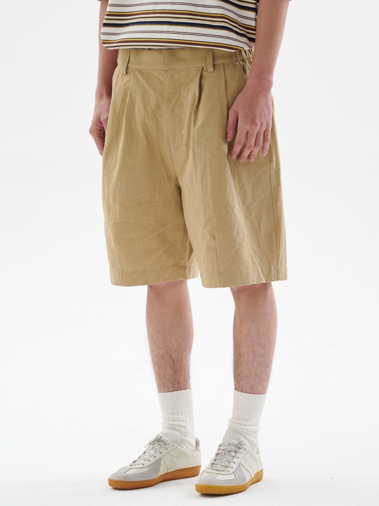 STRAIGHT CASUAL PANTS 5' LENGTH B98996