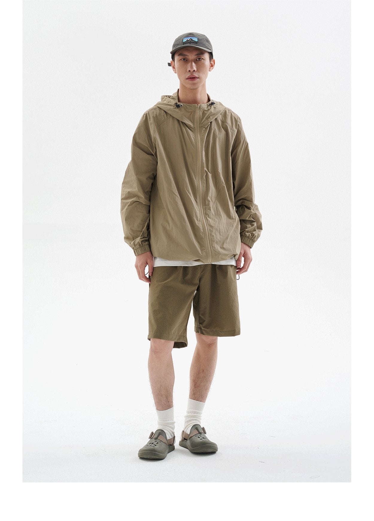 UPF50+ LOOSE SKIN SUIT HOODED JACKET B83331