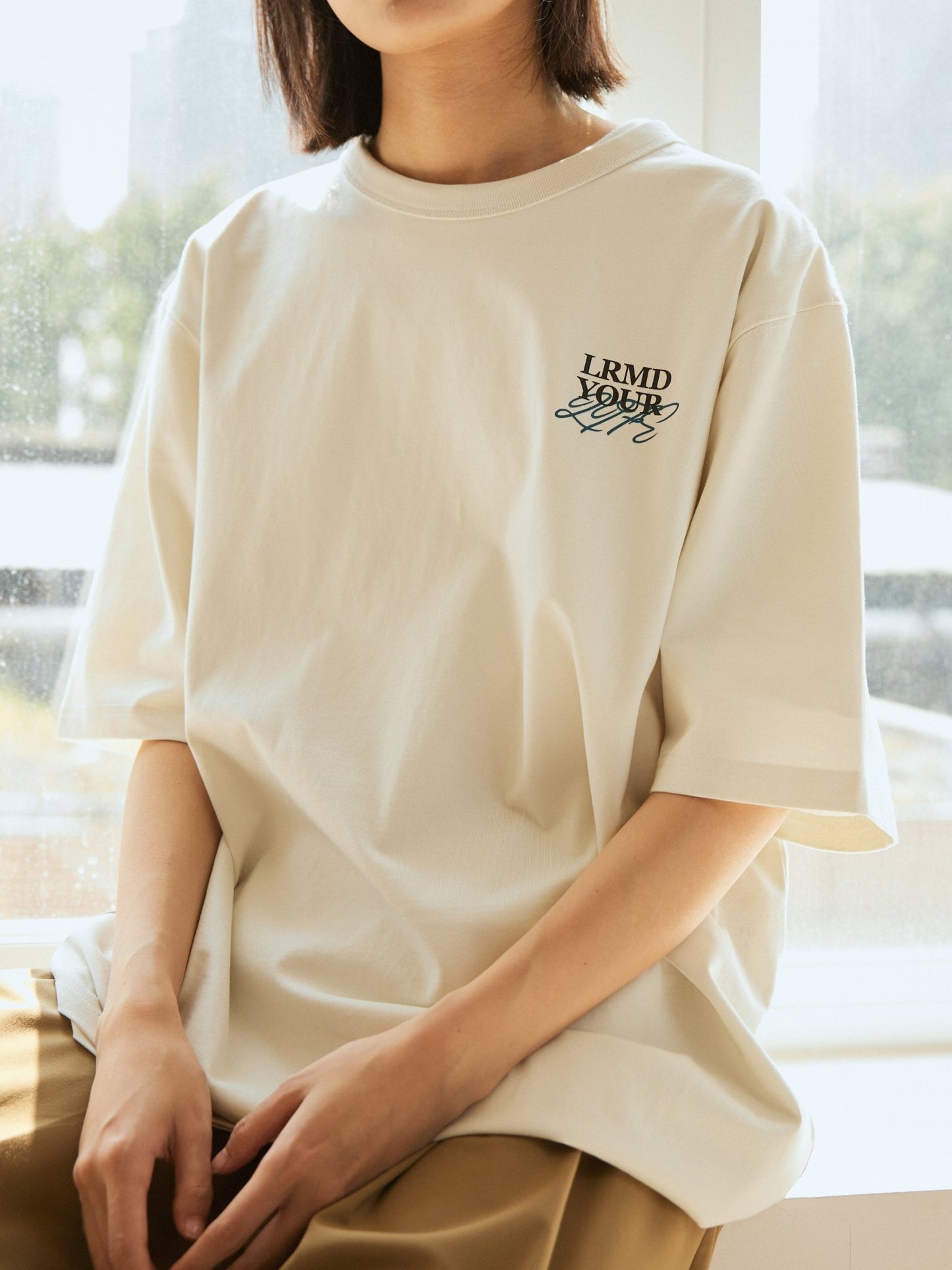 LOOSE FIT SHORT SLEEVE T-SHIRT L05041