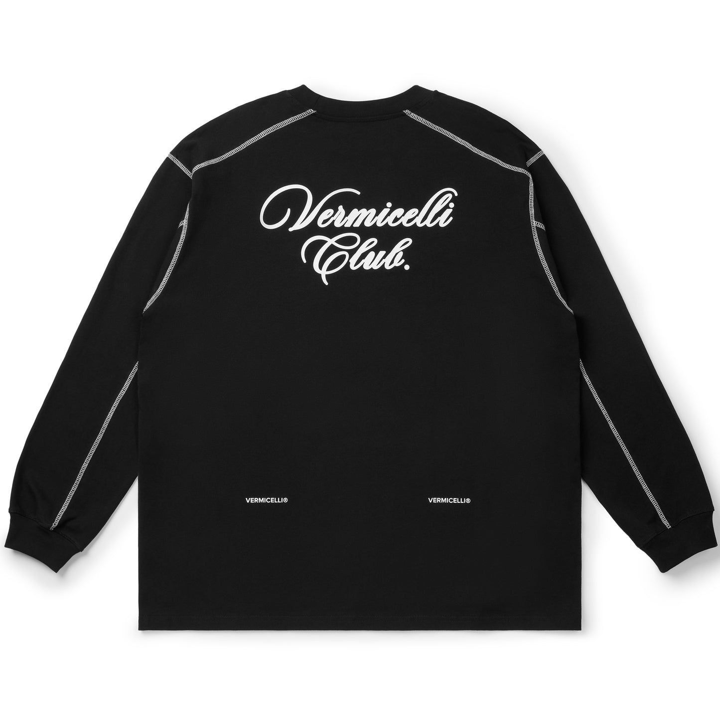 SPORTS STYLE LOOSE-FITTING LONG-SLEEVED T-SHIRT V47885