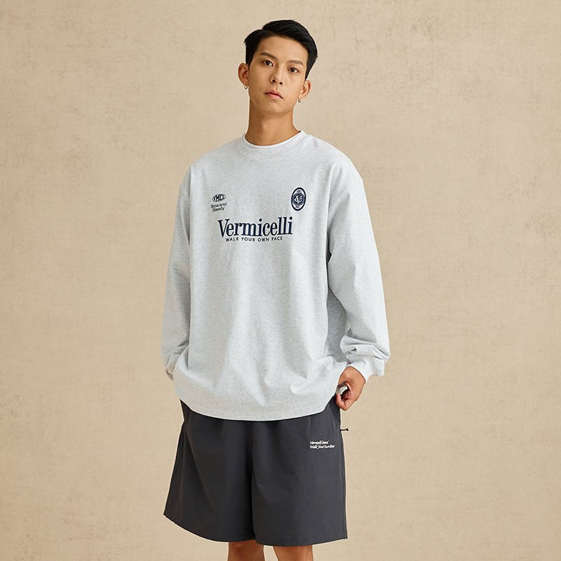 SPORT LOOSE COTTON LONG SLEEVE T-SHIRT V22017