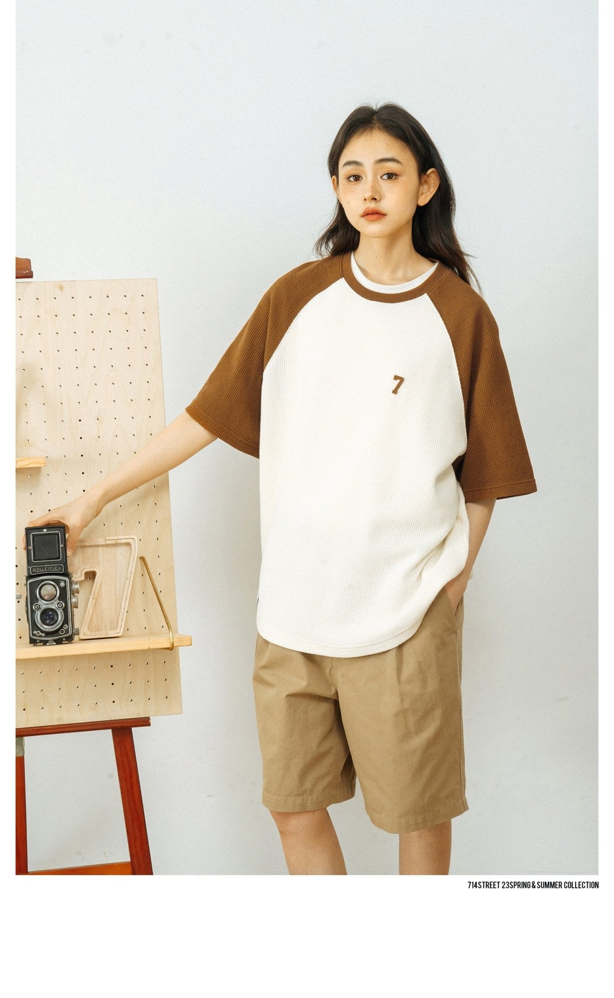 WAFFLE SHORT-SLEEVED T-SHIRT 66470