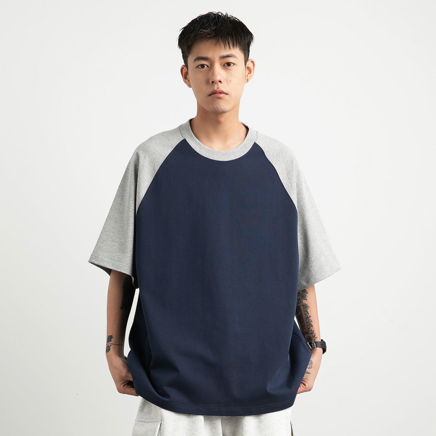 SLEEVE SHORT-SLEEVED T-SHIRT V66691