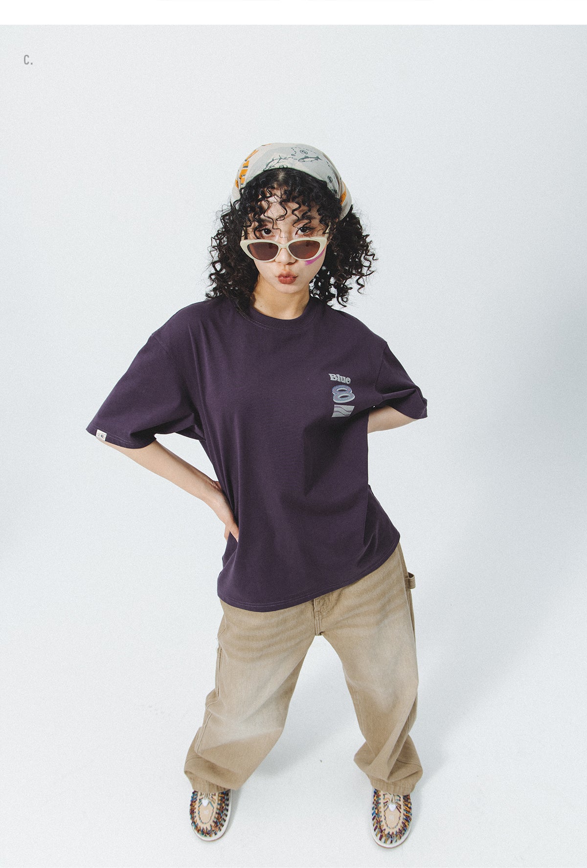 AMERICAN RETRO PRINT T-SHIRT N22733