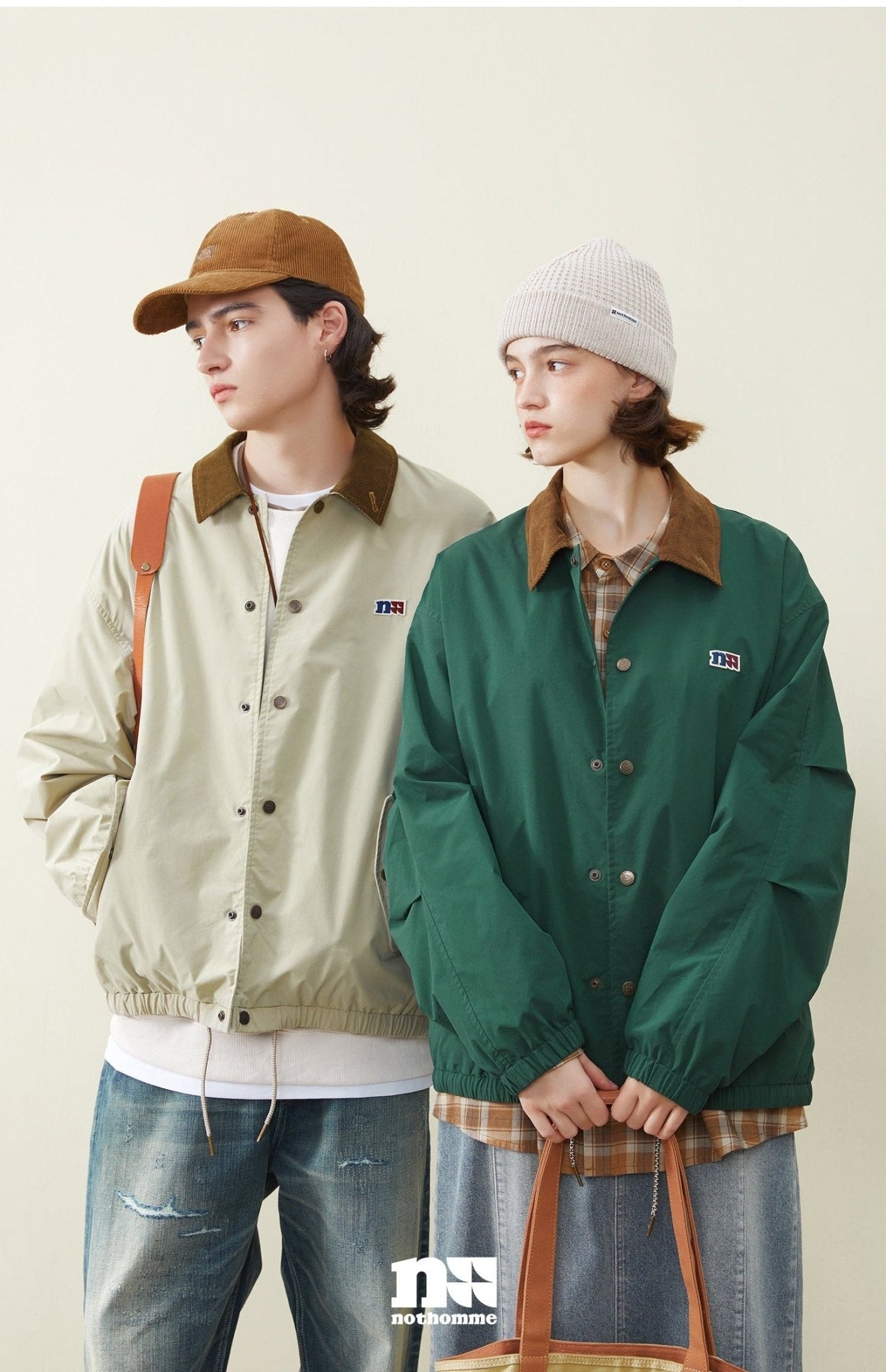CORDUROY LOOSE HUNTING COACH JACKET N46994
