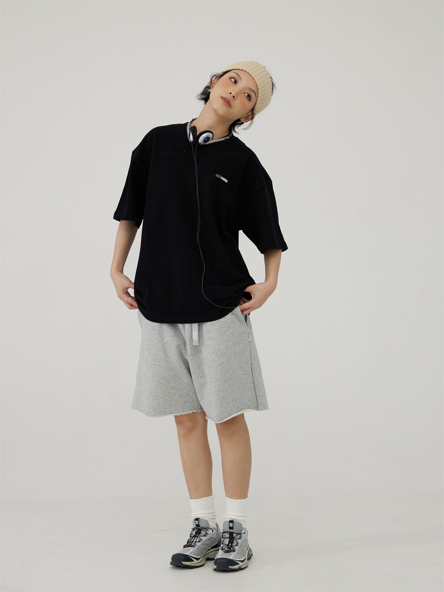 LOOSE ZIPPER SHORTS O56888