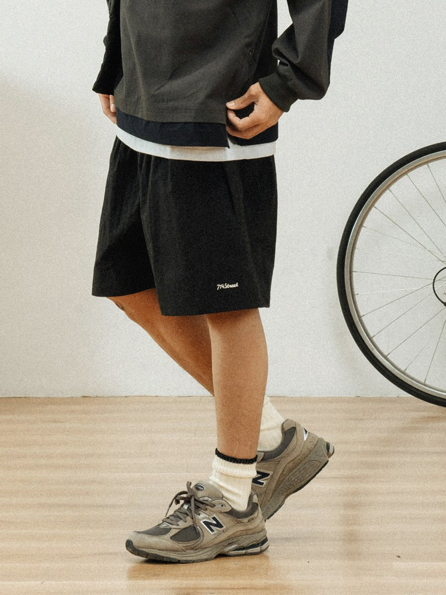 LOOSE NYLON CASUAL TROUSERS S84300