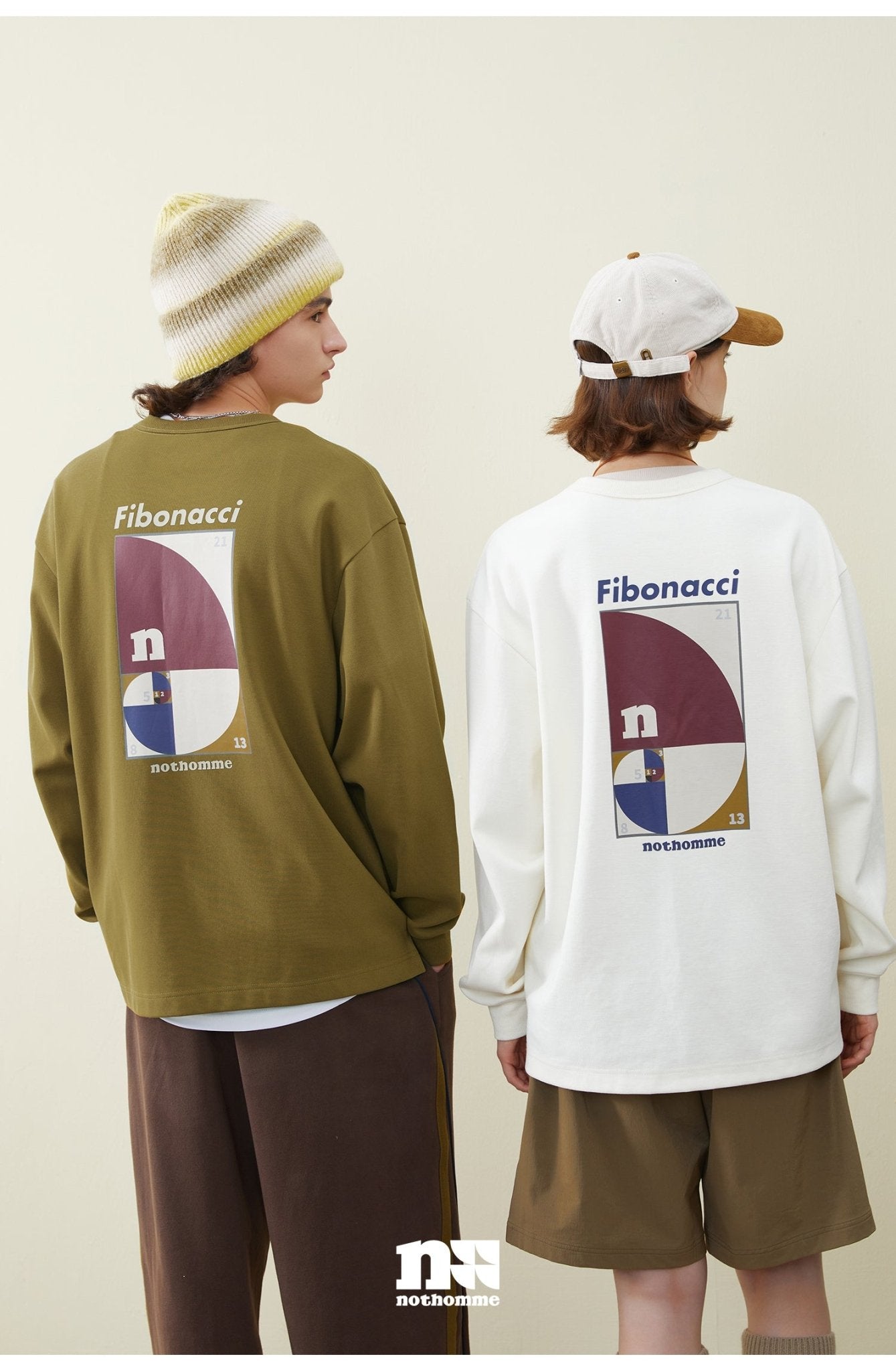 LOOSE SHIRT LOGO LONG SLEEVE T-SHIRT N44348
