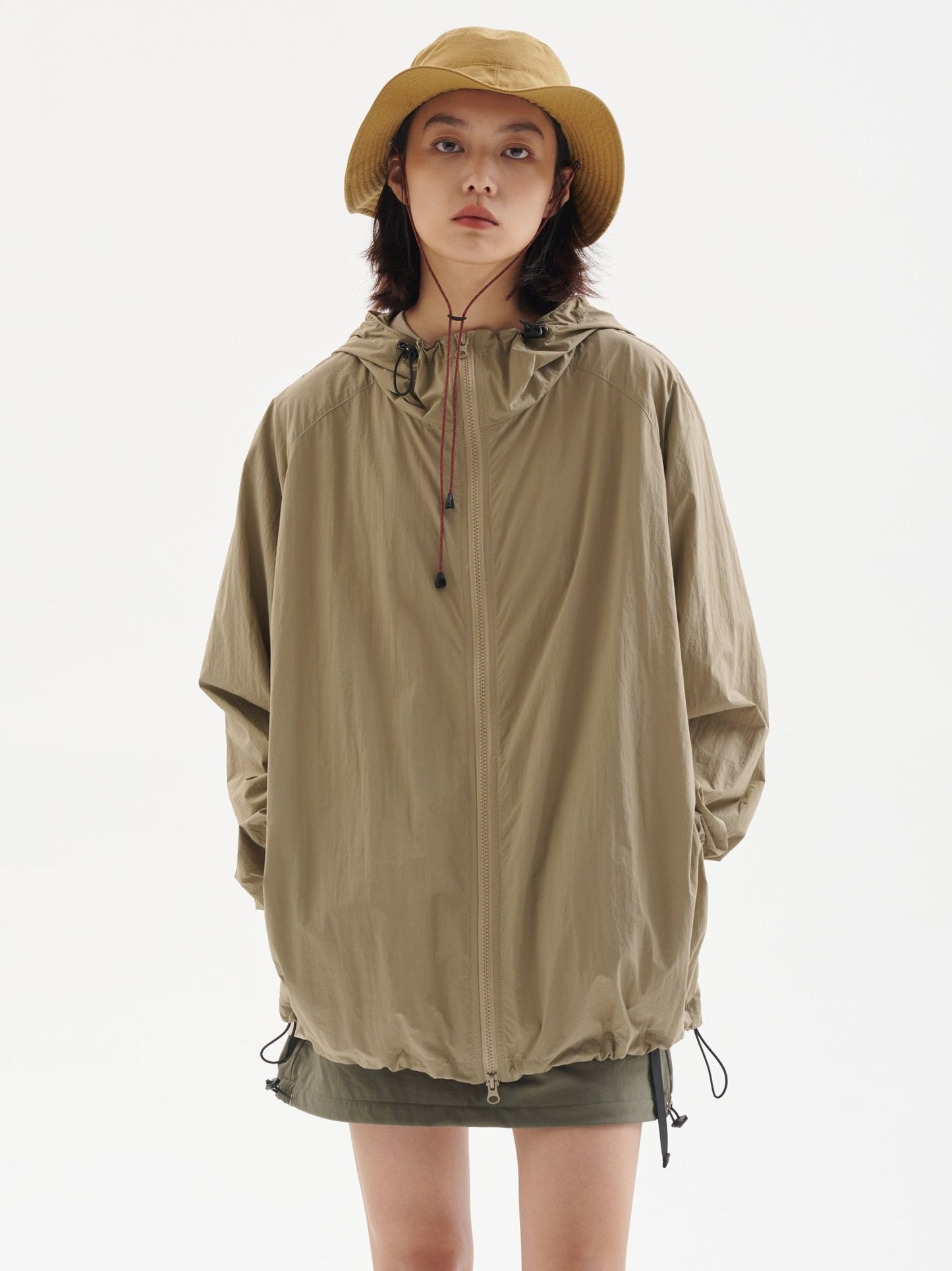 UPF50+ LOOSE SKIN SUIT HOODED JACKET B83331