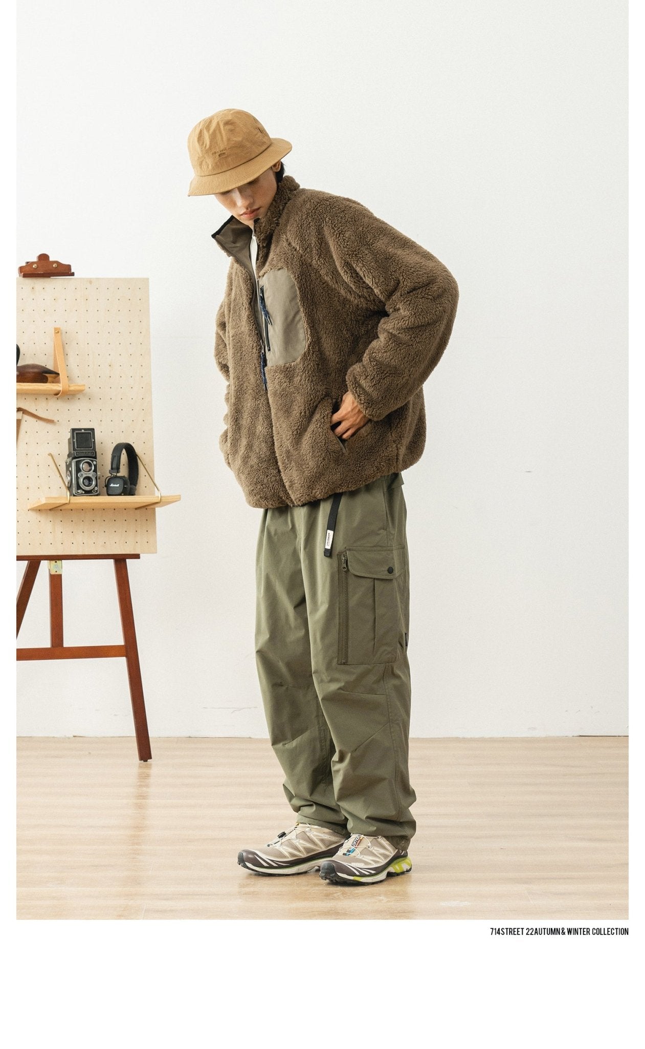 STRAIGHT CASUAL PANTS 73189