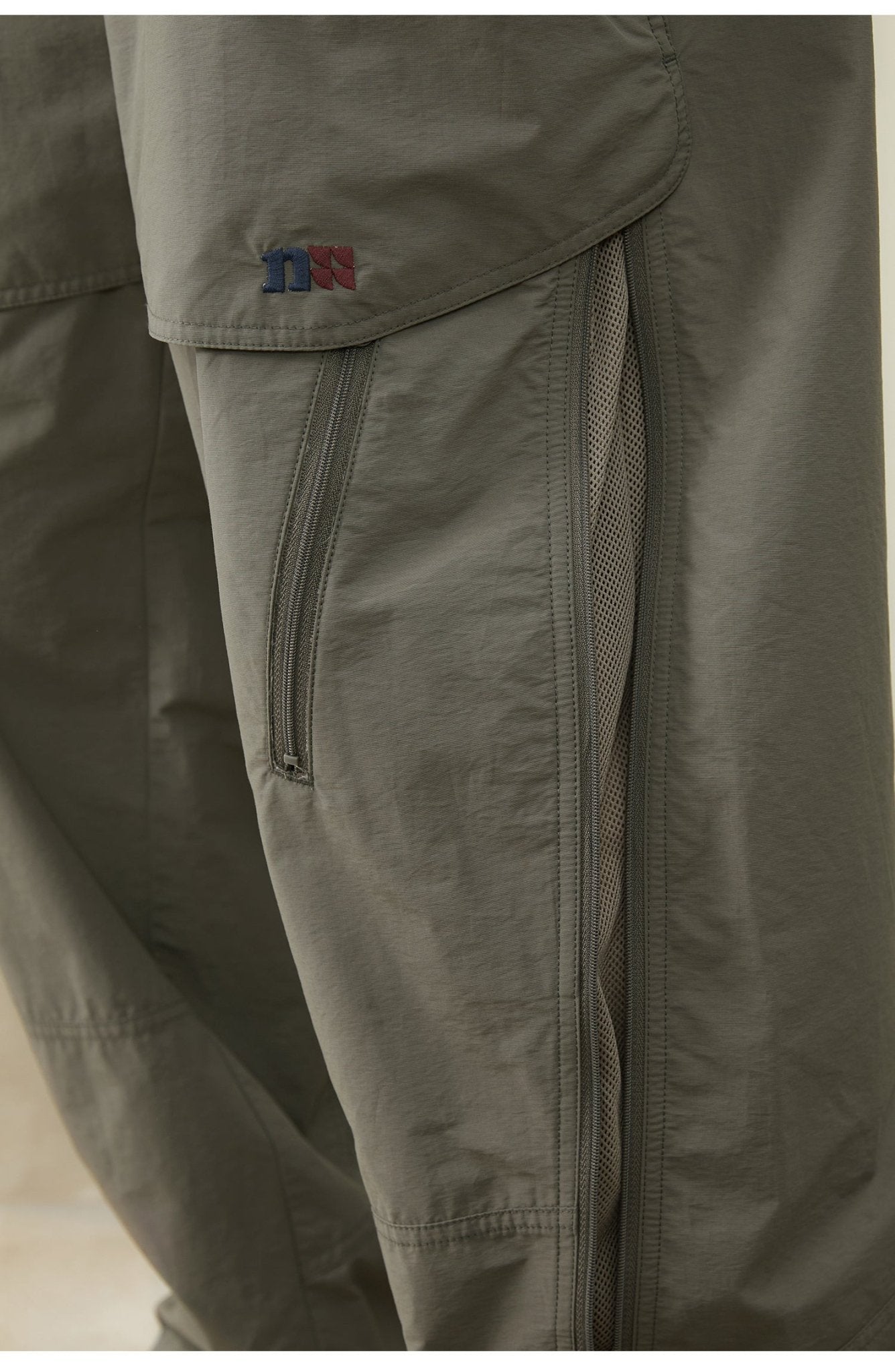 MOUNTAIN OUTDOOR BLOCK PANTS ZIP N66477