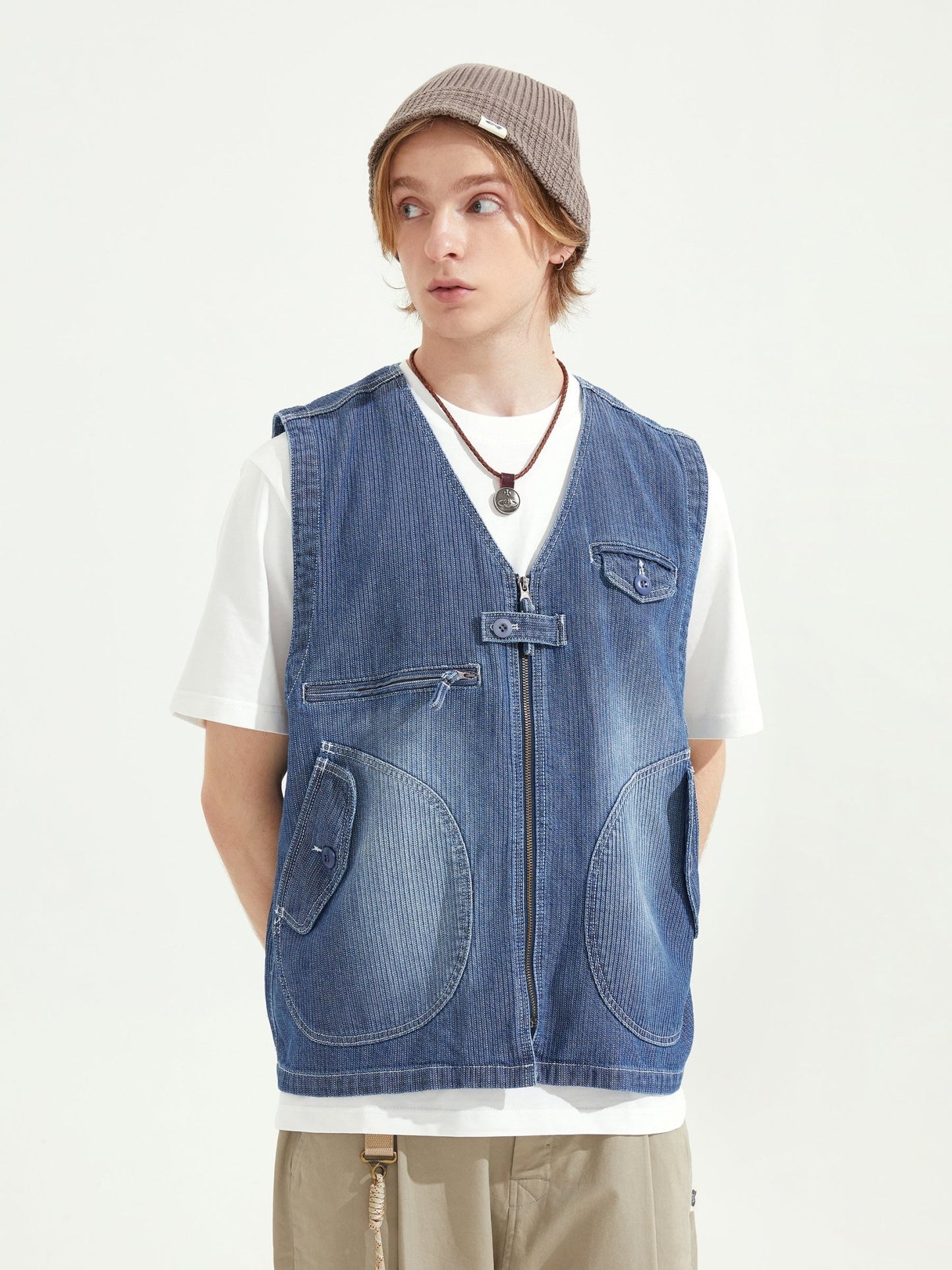 MULTI-POCKET WORK VEST N66209