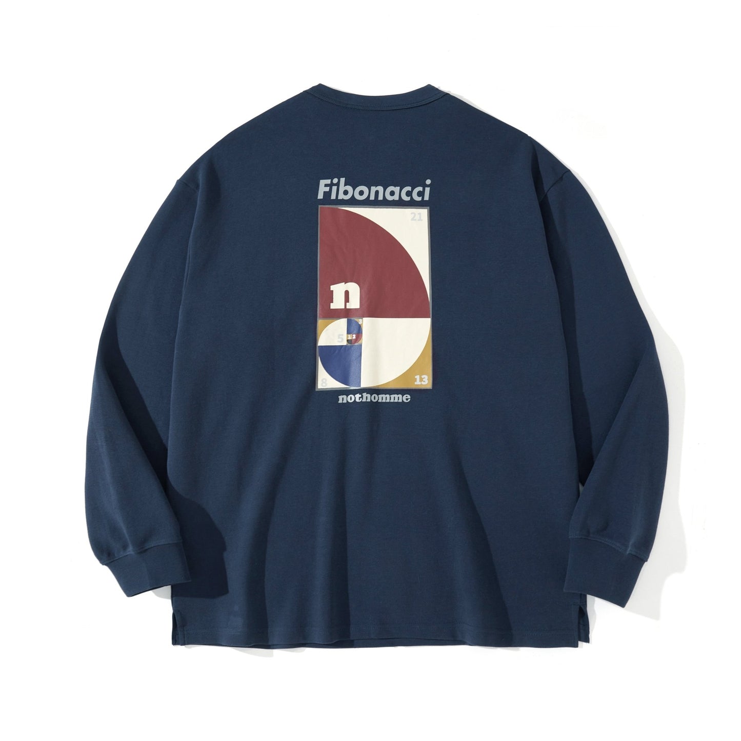 LOOSE SHIRT LOGO LONG SLEEVE T-SHIRT N44348