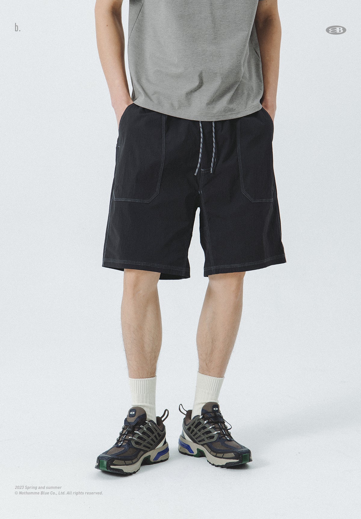 LIGHTWEIGHT HALF-LENGTH PANTS N00231