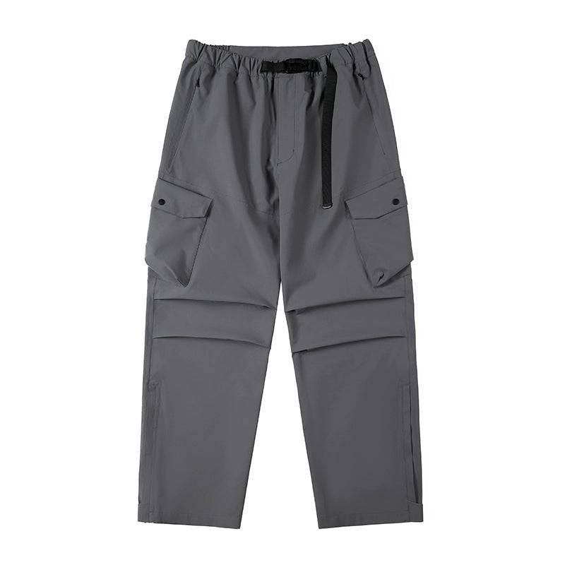 PLEATED ADJUSTABLE LEG WORK PANTS WATERPROOF N39044