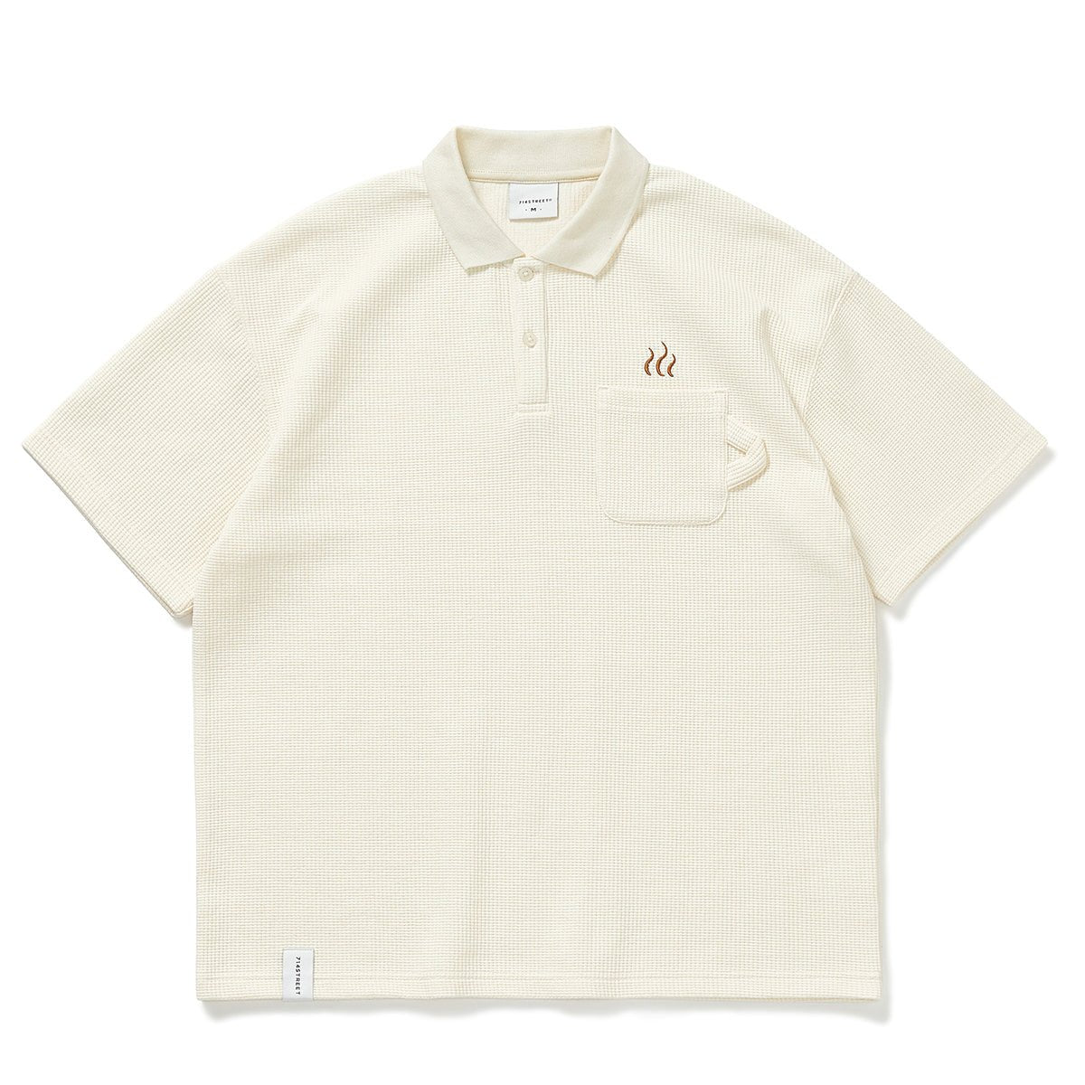 WAFFLE SHORT-SLEEVED T-SHIRT S11174