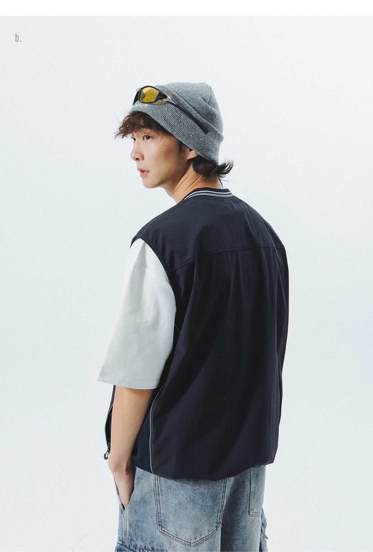 QUICK-DRYING WOVEN VEST N57322