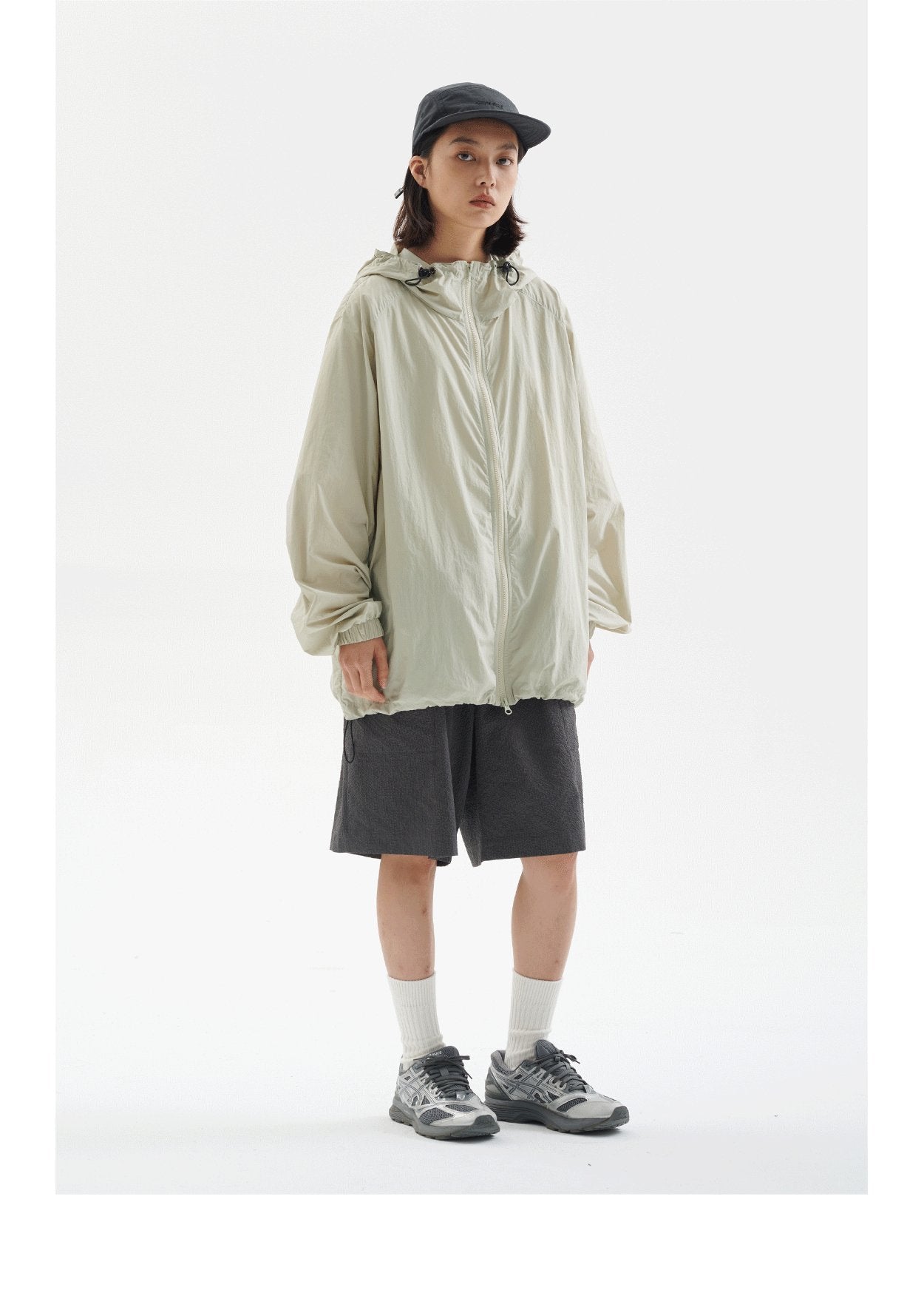 UPF50+ LOOSE SKIN SUIT HOODED JACKET B83331